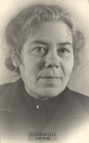 Серафима Сергеевна Наченская. 1948 год