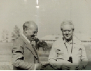 Ипподром. Справа Давид Дмитриевич Завельгельский