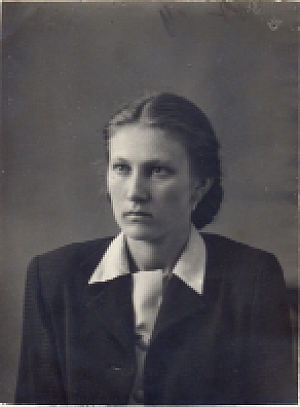 Галина Михайловна в молодости