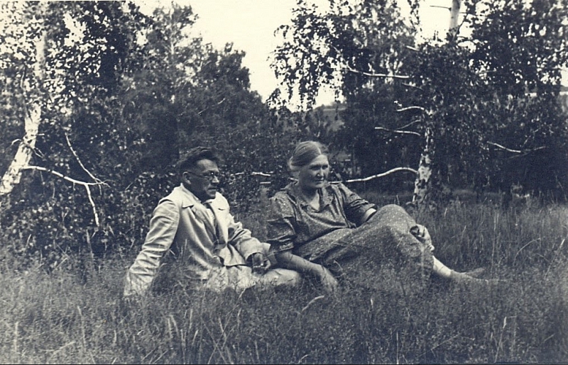 Римма Федоровна с мужем - Артемьевым Михаилом Андреевичем.